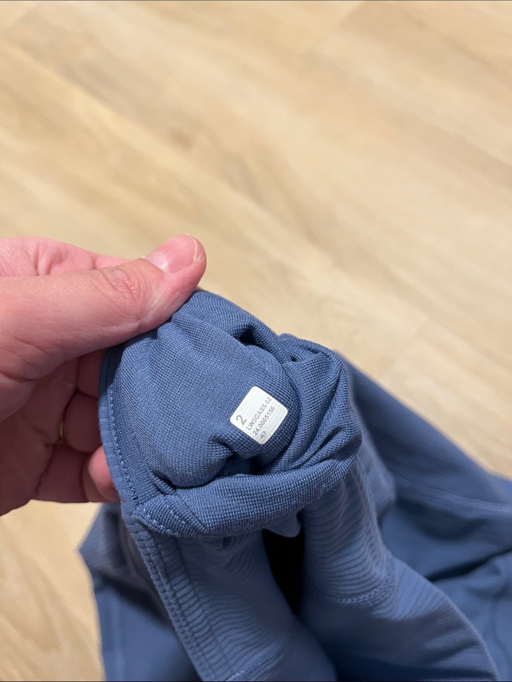 Lululemon Align High-Rise Ribbed -Flare Pant Blue Size 2 - Picture 4 of 6